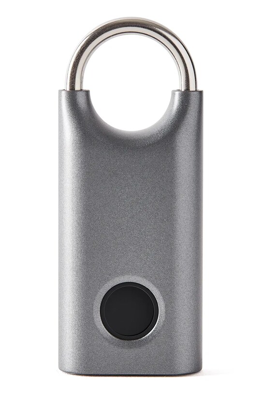 Lexon kłódka na odcisk palca Nomaday szary LL128X