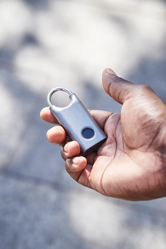 Κλειδαριά δακτυλικών αποτυπωμάτων Lexon Nomaday LL128X γκρί