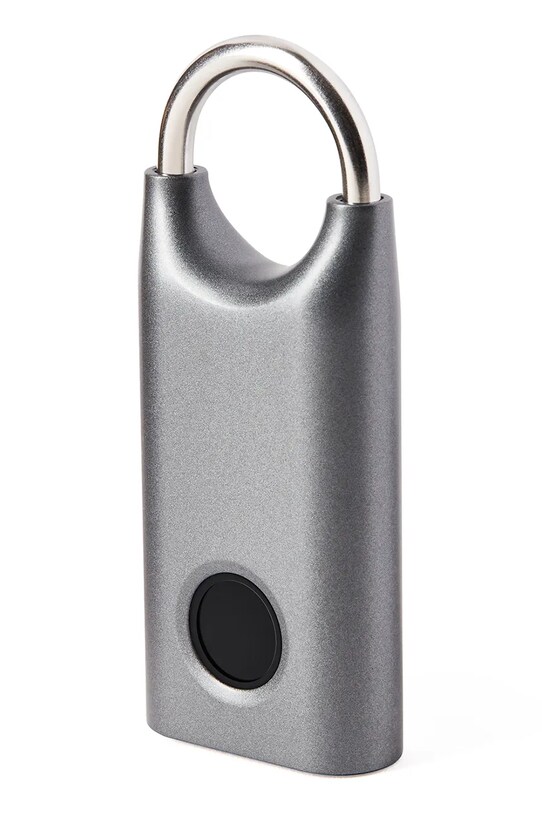 Κλειδαριά δακτυλικών αποτυπωμάτων Lexon Nomaday LL128X γκρί AA00