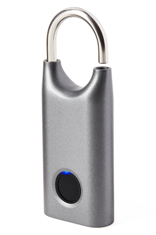 Lifestyle Κλειδαριά δακτυλικών αποτυπωμάτων Lexon Nomaday LL128X γκρί