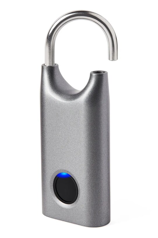 Κλειδαριά δακτυλικών αποτυπωμάτων Lexon Nomaday γκρί LL128X