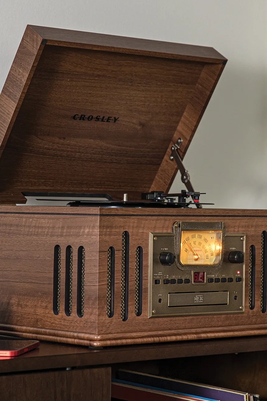 Crosley gramofon walizkowy Musician Entertainment Centre 43,5 x 31,7 x 25 cm CR704B.WA4