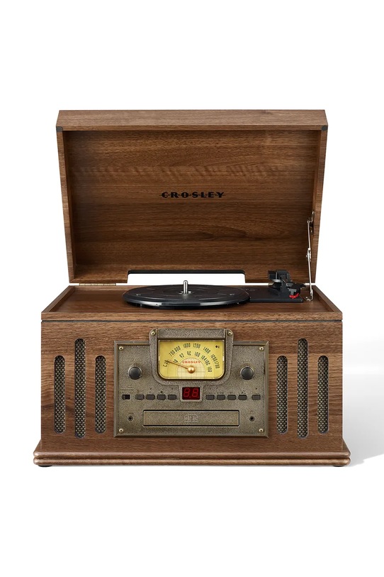 Crosley gramofon walizkowy Musician Entertainment Centre 43,5 x 31,7 x 25 cm CR704B.WA4 brązowy AA00