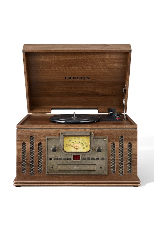 Crosley gramofon walizkowy Musician Entertainment Centre 43,5 x 31,7 x 25 cm CR704B.WA4 brązowy AA00