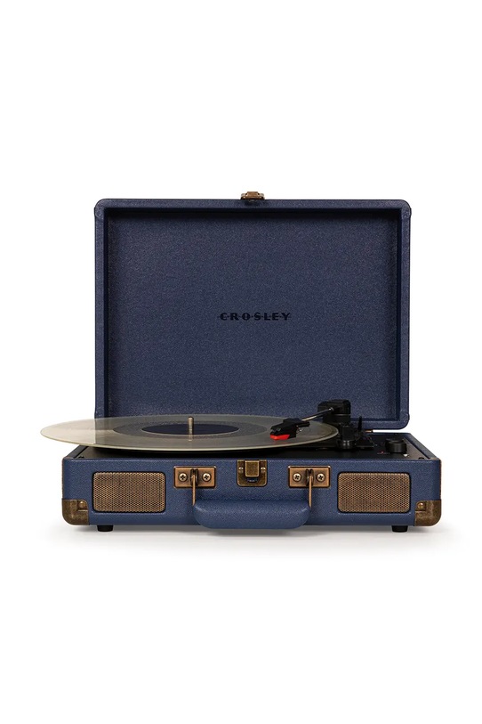 Crosley gramofon walizkowy Cruiser Plus Deluxe 35,5 x 25,5 x 10 cm CR8005F.NV4 granatowy AA00