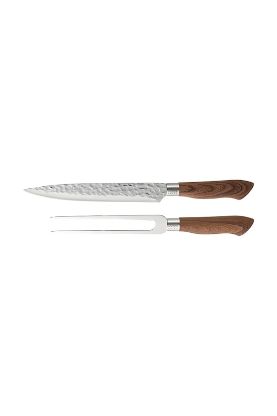 Нож и вилка для нарезки мяса Dorre Akira 37 cm коричневый 5.9131