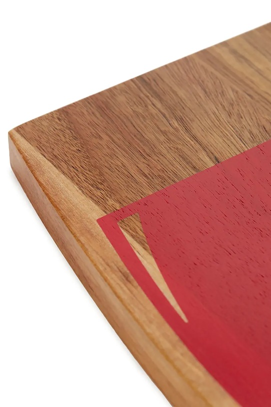 Kuchnia i bar Balvi deska do serwowania serów Red Wine 1,8 x 19 x 38 cm 27802. czerwony