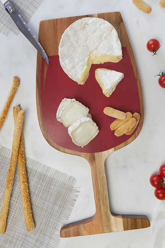 Balvi deska do serwowania serów Red Wine 1,8 x 19 x 38 cm czerwony 27802.