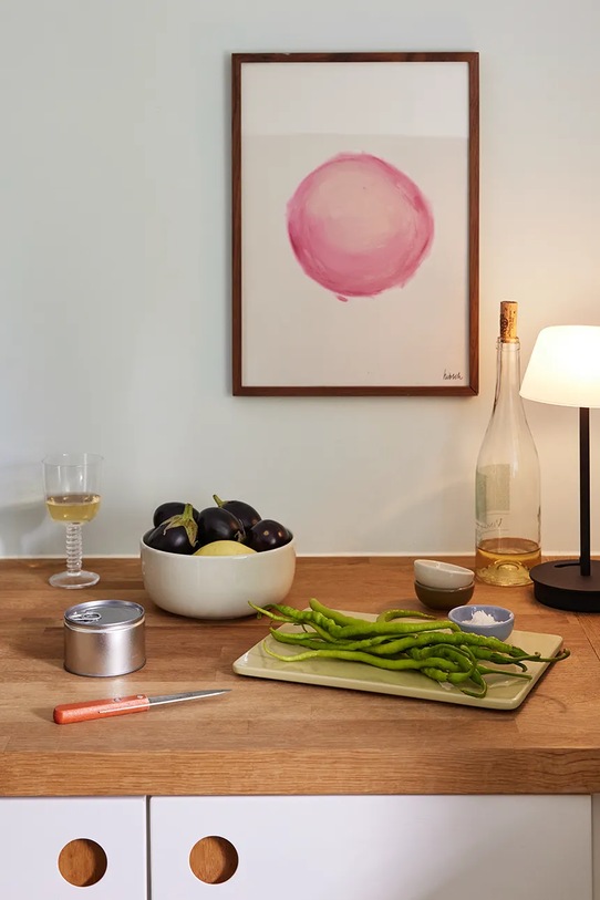 Hübsch zestaw tac dekoracyjnych Amare 30 x 21 / 21 x 15 cm 2-pack multicolor 211903