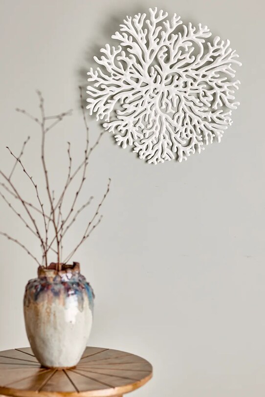 Bloomingville decoratiune de perete Celeste 82064612 alb AA00