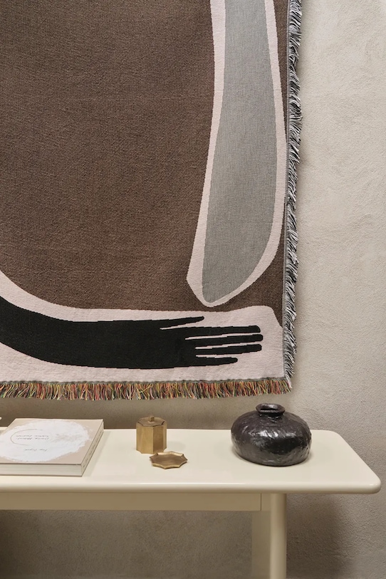 ferm LIVING tapițerie Pose Tapestry Blanket multicolor 1104269810