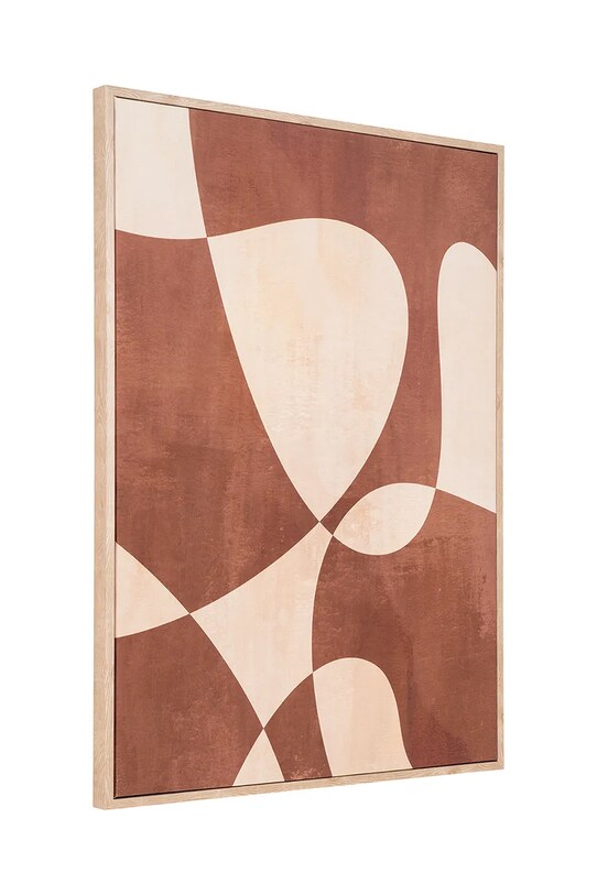 House Nordic dekoracja ścienna w ramie 50 x 70 cm 4981054 multicolor AA00