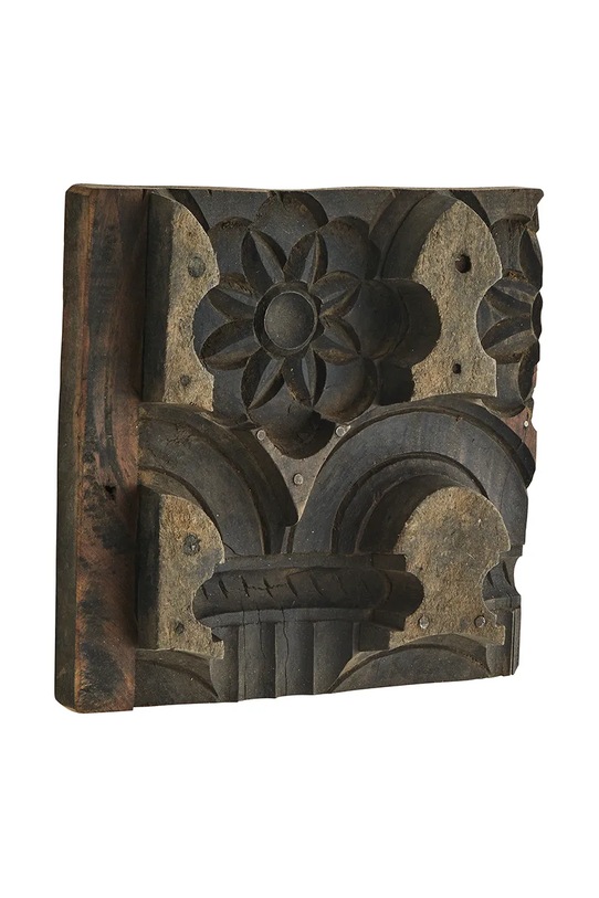 Nástenná dekorácia Madam Stoltz MCC08 hnedá AA00