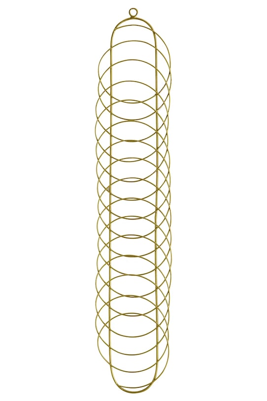 Настінний тримач для листівок Madam Stoltz жовтий 35703AB