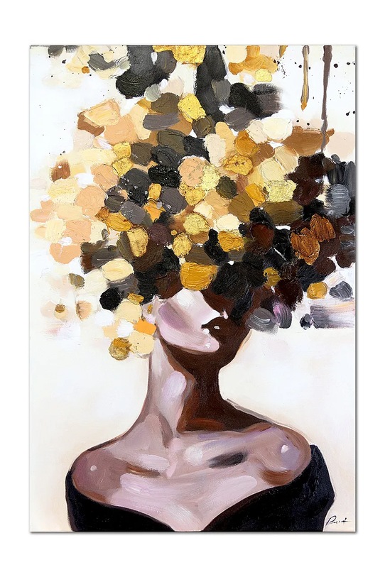 tablou pictat manual multicolor 181611