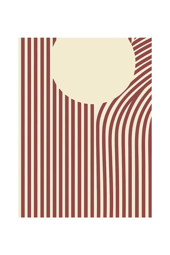 HARTMAN poster cu artă A.I. pe sticlă acrilică Geometric Abstract 05, 30 x 40 cm multicolor KB1920HAR.GEOAB05