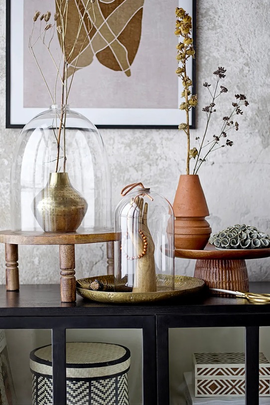 Nástěnná dekorace Bloomingville Takuto béžová 82050228