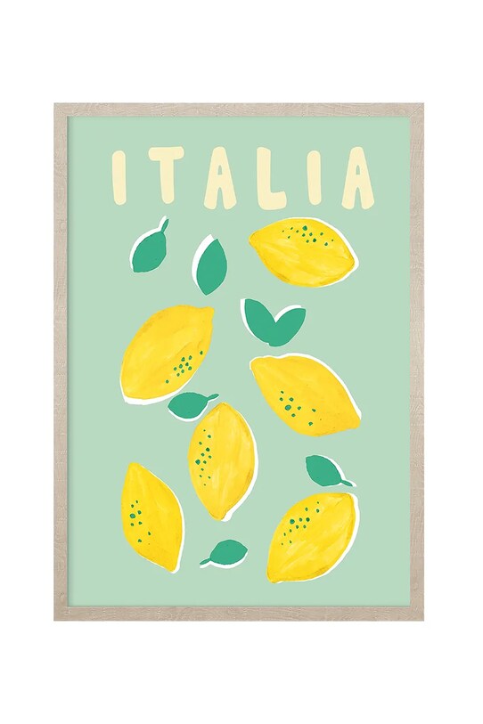 Διακοσμητικό τοίχου σε κορνίζα home & lifestyle πολύχρωμο 1541201.24070