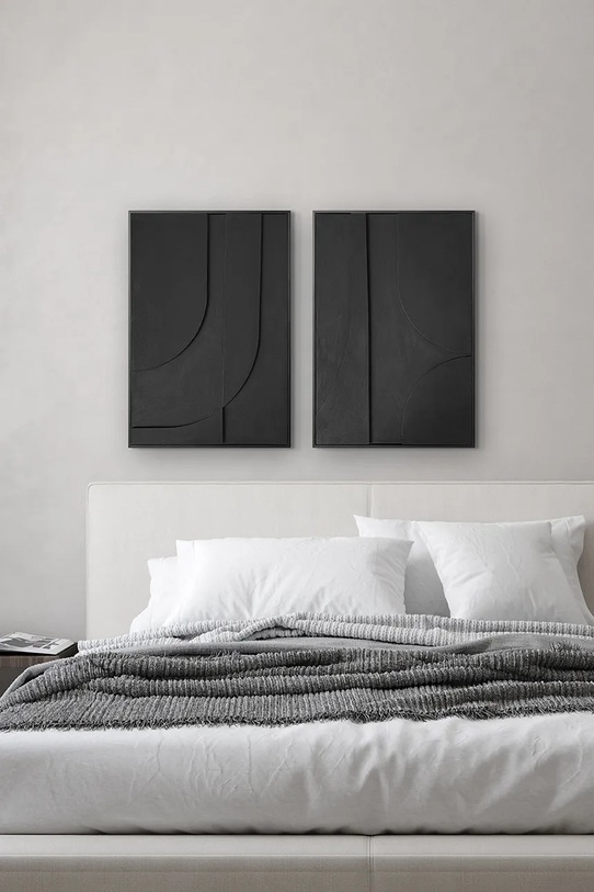 Всекидневна и спалня Стенна декорация в рамка home & lifestyle 3D 5900774970163 черен