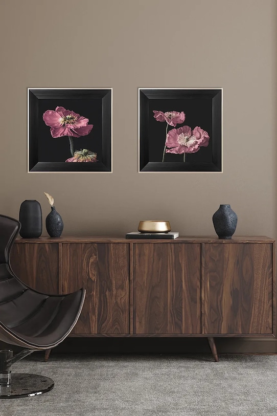 Salon i sypialnia home & lifestyle dekoracja ścienna w ramie ARTISTIC FLOWER NO.1 50 x 50 cm 1533701.5604 multicolor