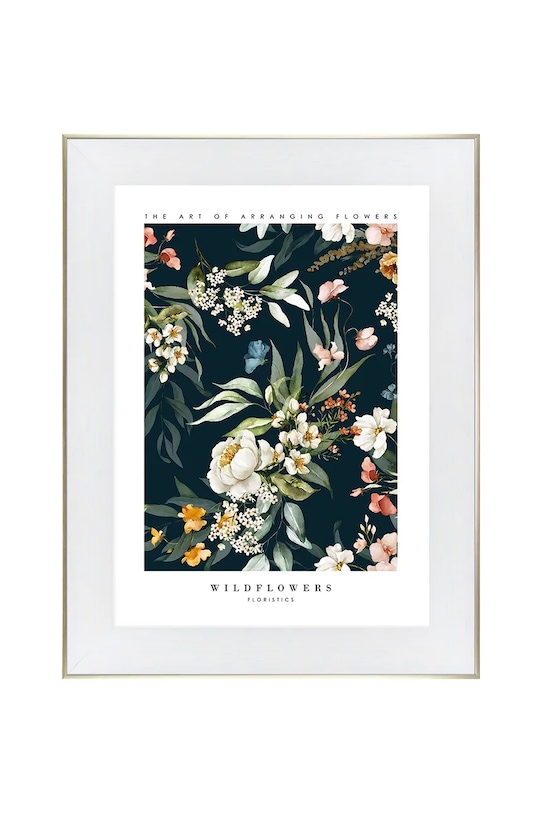 decorațiune de perete cu ramă 50 x 70 cm multicolor 1541701.23176