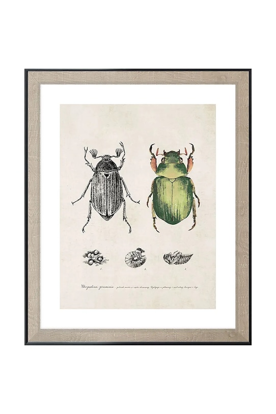 decorațiune de perete cu ramă 40 x 50 cm multicolor 1529211.23099