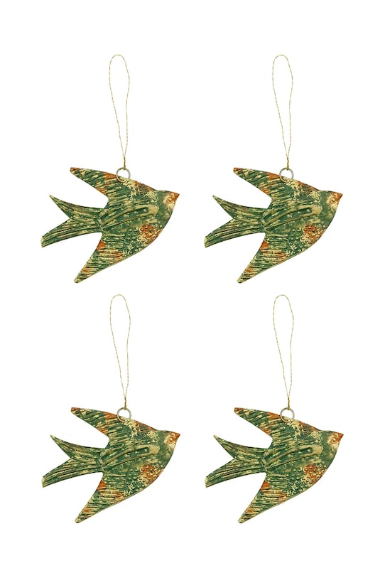 House Doctor pandantiv decor HDHumi 9 x 12,5 cm 4-pack multicolor 257874296