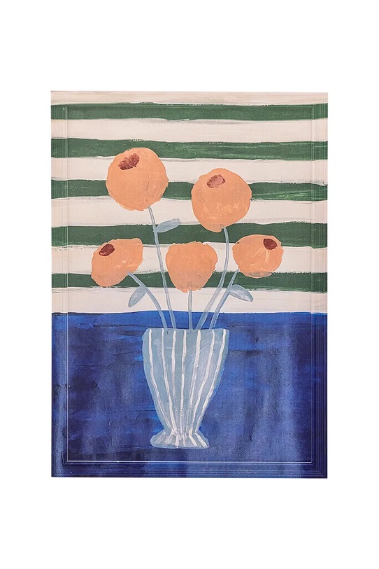 Настінна декорація в рамі Bloomingville Florinda 50 x 70 x 3 cm барвистий 82063074