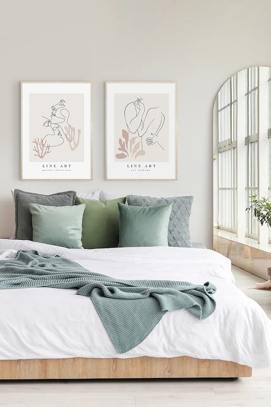 home & lifestyle decorațiune de perete cu ramă 50 x 70 cm 1541201.23210 multicolor AA00