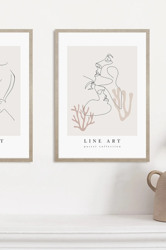 Living și dormitor home & lifestyle decorațiune de perete cu ramă 50 x 70 cm 1541201.23210 multicolor