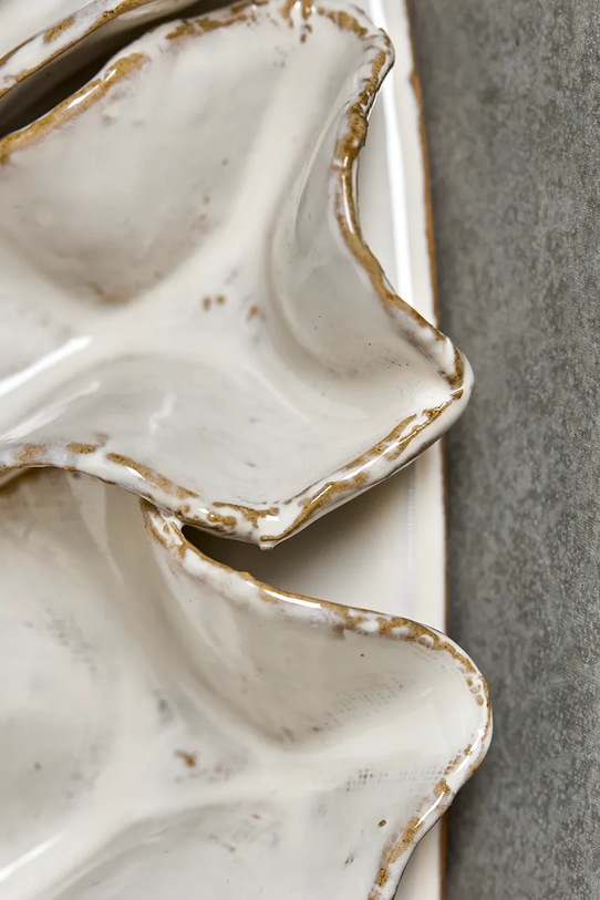 Salon i sypialnia House Doctor dekoracja ścienna HDFold 46 x 25 x 8,5 cm 900000032 biały