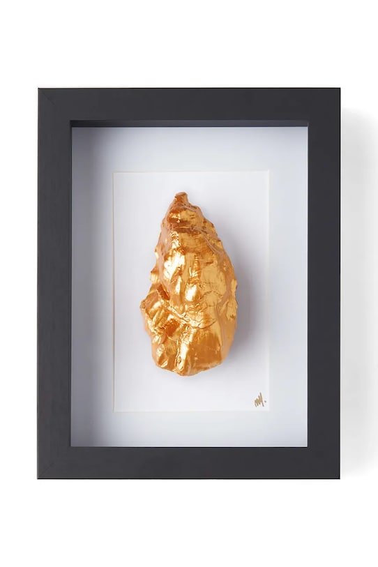 Maria el Mar dekoracja ścienna w ramie Single Oyster 22 x 17 cm czarny 1214