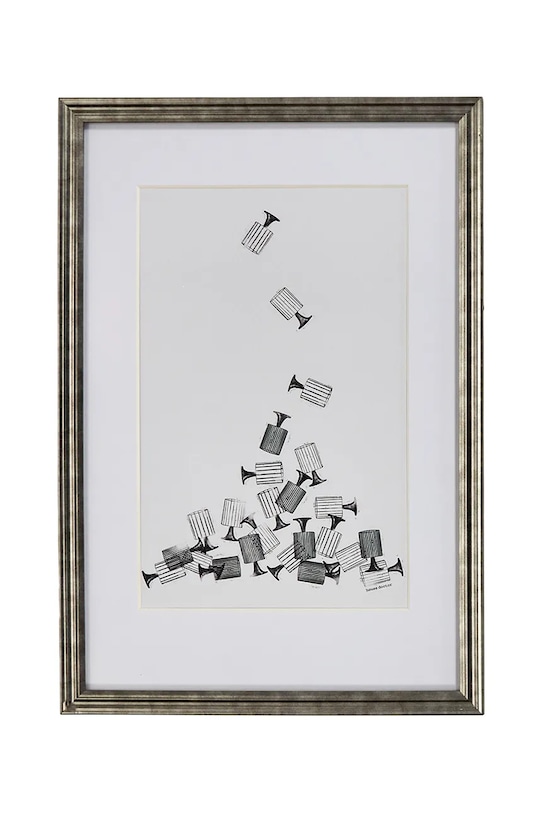 House Doctor dekoracja ścienna w ramie HDAmp 40 x 60 cm multicolor 208582063