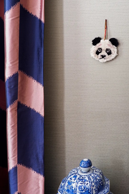 Doing Goods dekoracja ścienna Plumpy Panda 19 x 16 x 2 cm 1.45.10.049.020.3