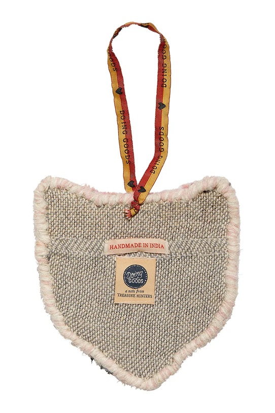 Doing Goods dekoracja ścienna Pinky Leopard 20 x 22 x 2 cm 1.45.10.038.030.3 multicolor AA00