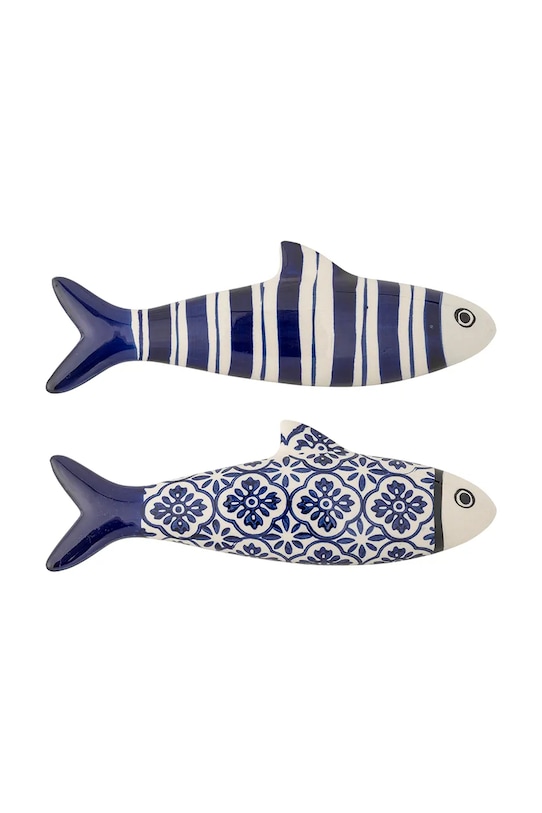 Bloomingville dekoracje ścienne Dunne 26 x 9 cm 2-pack granatowy 82065381