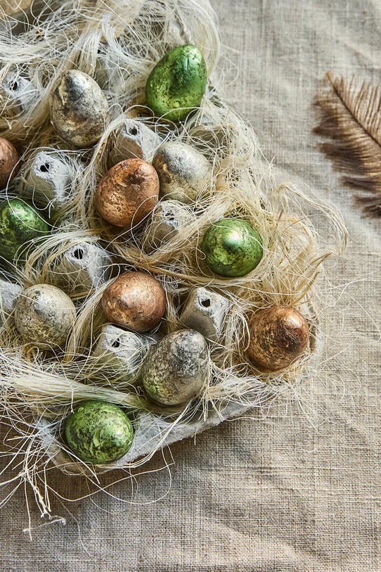 Σαλόνι και υπνοδωμάτιο Χριστουγεννιάτικα στολίδια House Doctor HDPack 8,5 cm 12 τεμάχια 900001256 πολύχρωμο