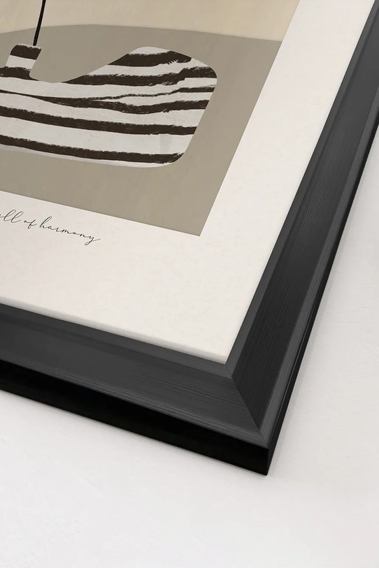 Inne dekoracja ścienna w ramie 50 x 70 cm 15.41.211.25048 czarny AA00