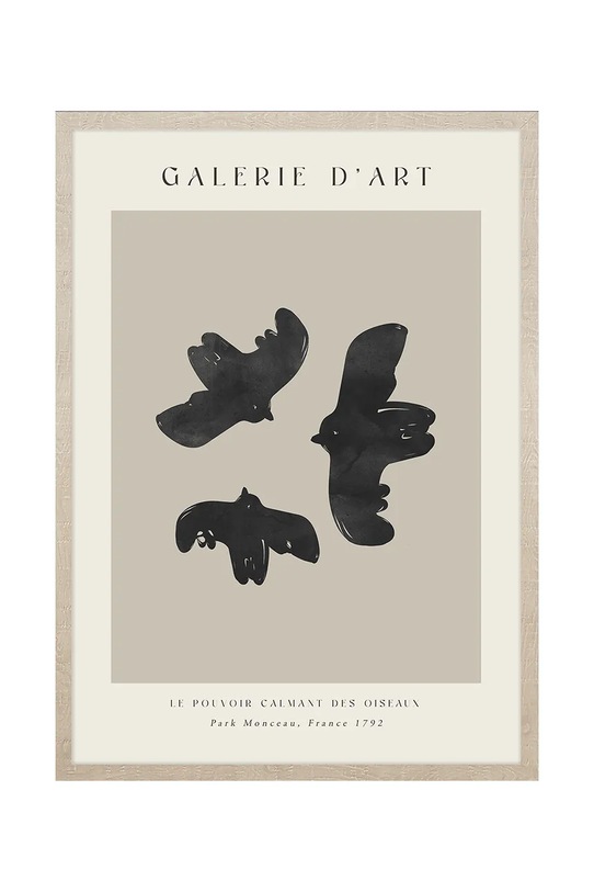 Inne dekoracja ścienna w ramie 50 x 70 cm beżowy 15.41.201.25050