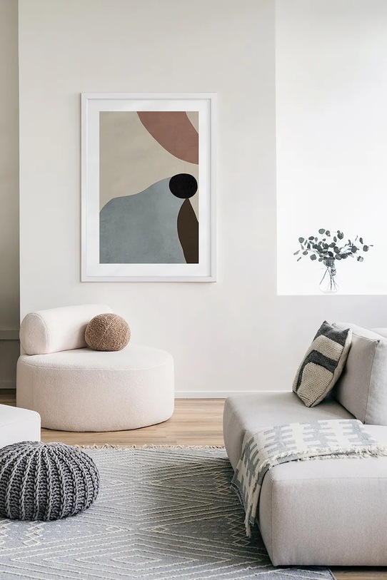 Salon i sypialnia Inne dekoracja ścienna w ramie 50 x 70 cm 15.41.201.25064 multicolor