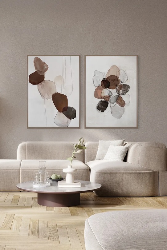 Salon i sypialnia Inne dekoracja ścienna w ramie 50 x 70 cm 15.41.201.25073 multicolor