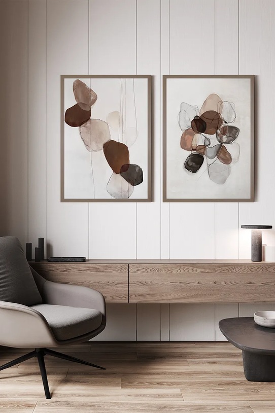 Inne dekoracja ścienna w ramie 50 x 70 cm multicolor 15.41.201.25073