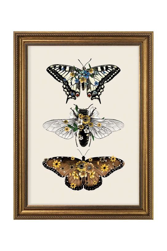 Dekoracja ścienna w ramie 50 x 70 cm multicolor 15.41.601.25129