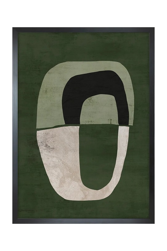 Inne dekoracja ścienna w ramie 50 x 70 cm zielony 15.41.201.25167