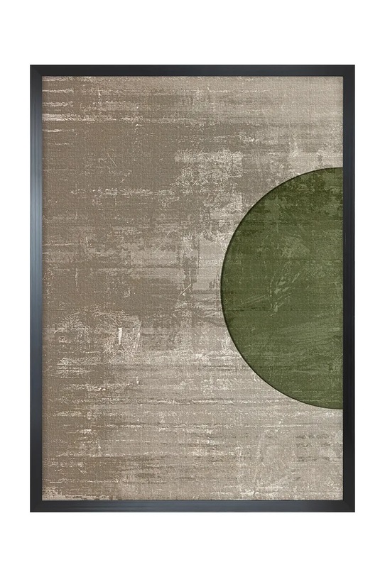Inne dekoracja ścienna w ramie 50 x 70 cm zielony 15.41.201.25165