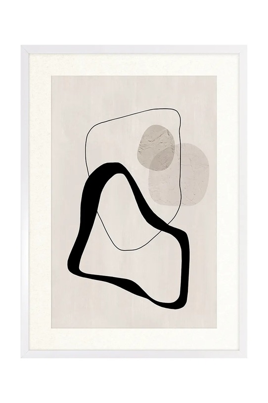 Inne dekoracja ścienna w ramie 50 x 70 cm beżowy 15.41.201.25003