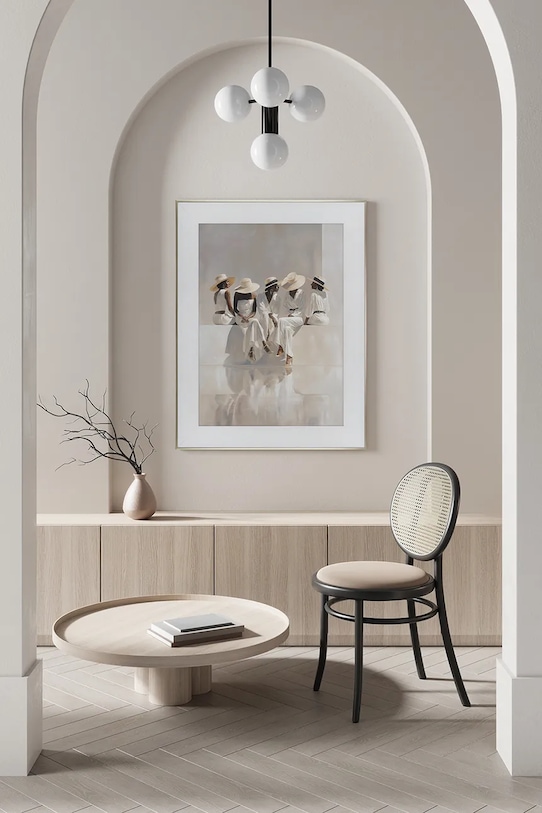 Salon i sypialnia Inne Dekoracja ścienna w ramie 50 x 70 cm 15.41.701.25008 beżowy