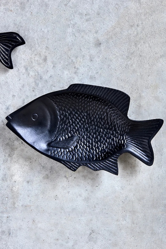 House Doctor dekoracja ścienna z metalu 30 x 16,5 cm 900000126 granatowy AA00