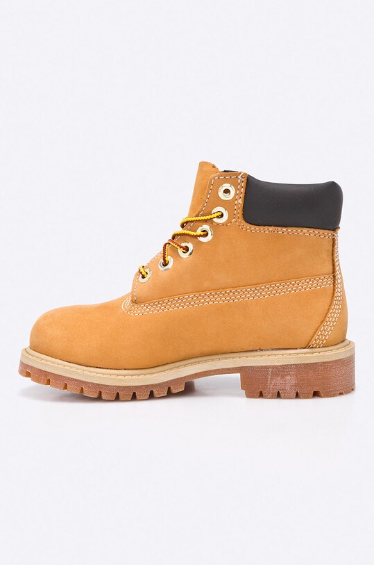 Chłopiec Timberland buty dziecięce 6 In Premium WP Boot 12709. żółty