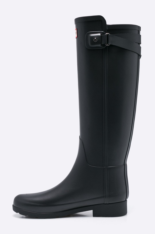 Obuwie Hunter - Kalosze Original Tall STRAP.WF.BLK czarny